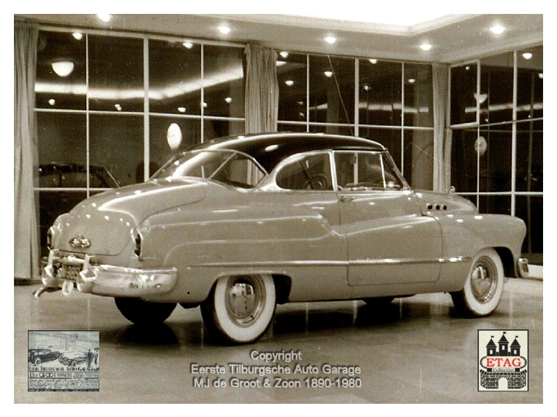 1949 Showroom Spoorlaan 120 Tilburg (1) Buick Coupe
