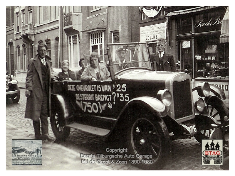 1935 Chevrolet Rally Stationstraat Tilburg Netherlands