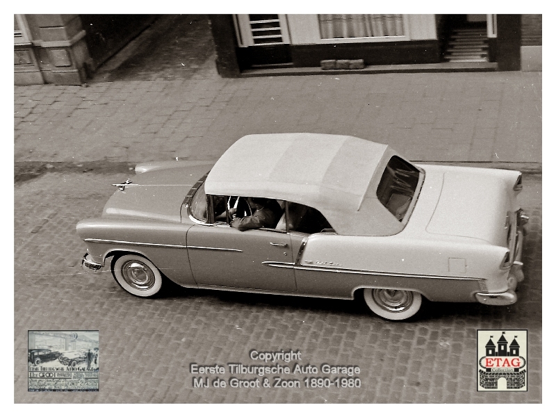 1955 Chevrolet Belair Coupe Spoorlaan Tilburg Netherlands