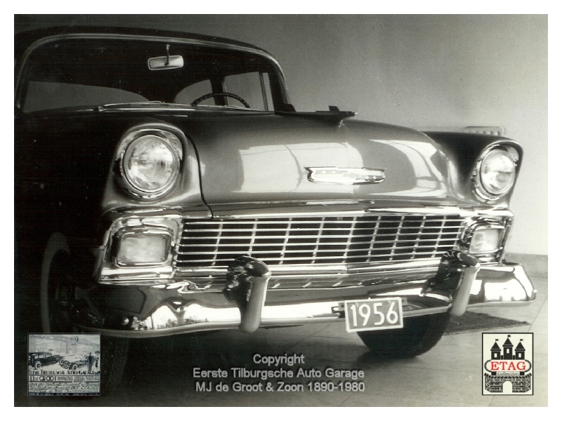 1956 Chevrolet Spoorlaan Tilburg showroom (1)