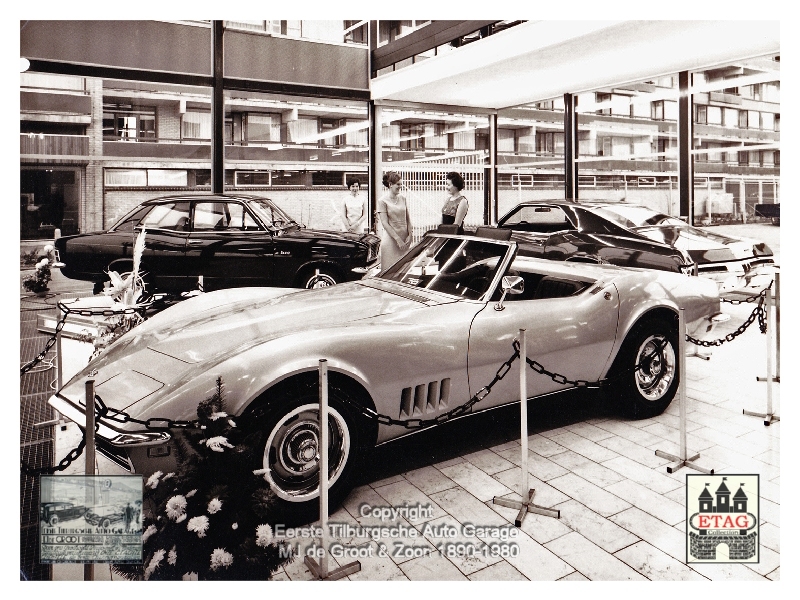 1967 Showroom Lage Witsiebaan (1) Corvette
