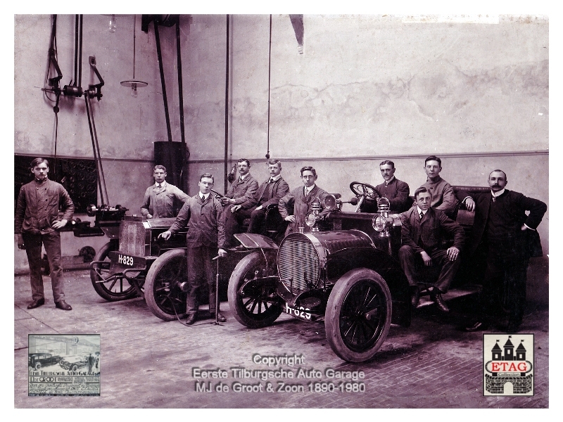 1906 Spyker Haagsche Auto- Chauffeurs school