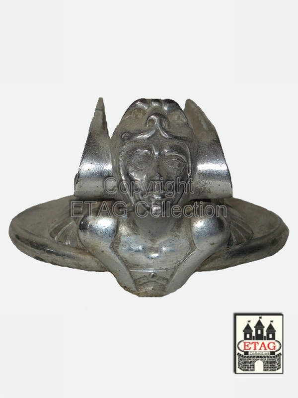 1929 Pontiac Indian head Ornament Front