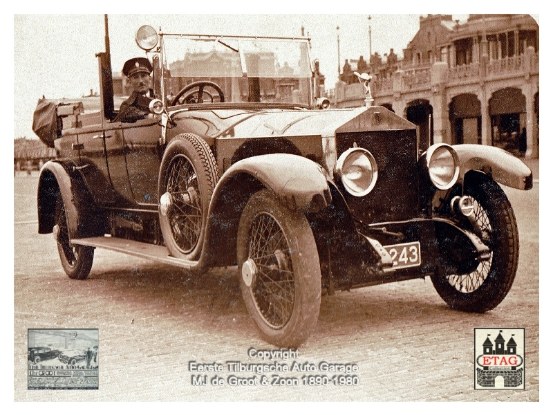 1919 Rolls Royce Silver Ghost Scheveningen Boulevard