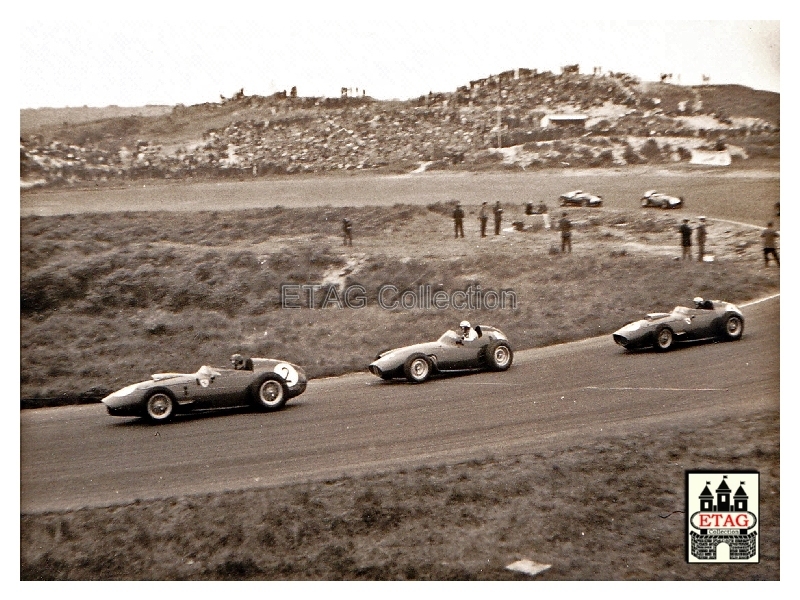 1959 Zandvoort BRM Harry Shell #6 Race