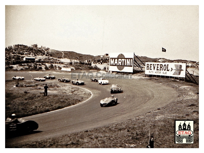 1959 Zandvoort Jaguar Van Ham #38 Race