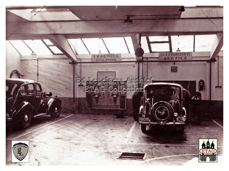 1937 Opel Super Six Werkplaats #N39016