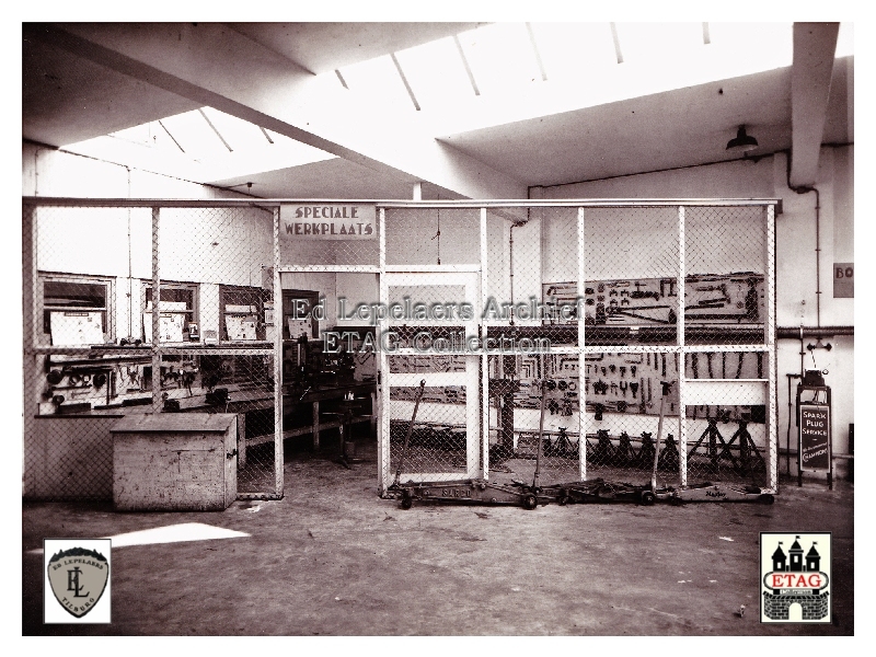 1937 Bosscheweg Werkplaats speciaal gereedschap