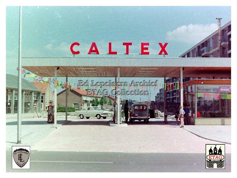 1962 Westermarkt Caltex benzine station