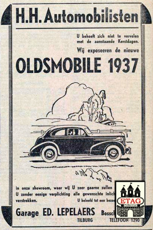1936 Oldsmobile Ed Lepelaers, Bosschweg 496