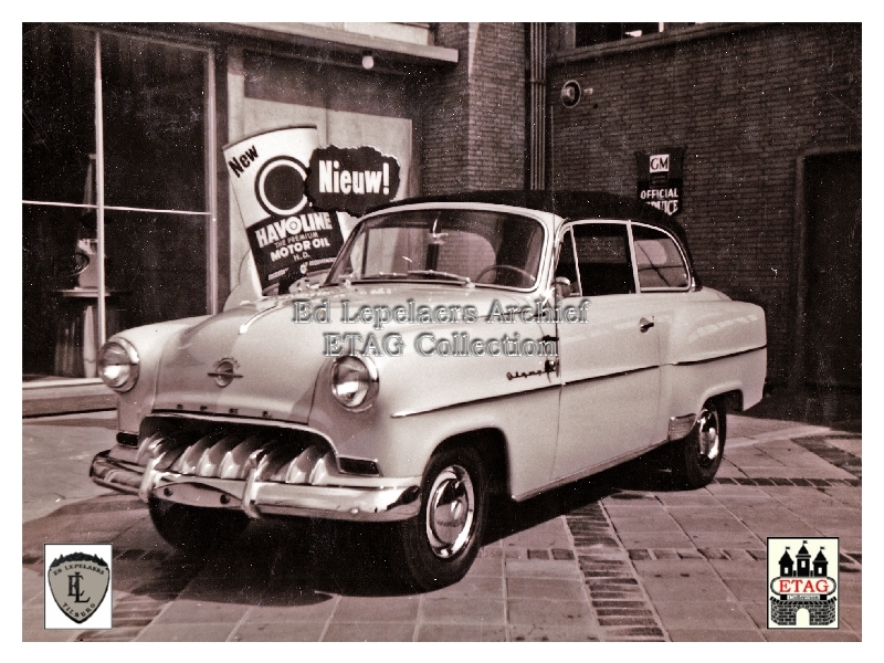 1954 Opel Olympia Rekord Ringbaan-Oost