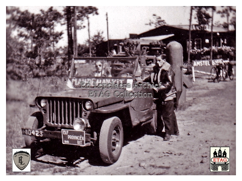 1949 Willy Jeep Elf Provincien Rit #N80423 (06)