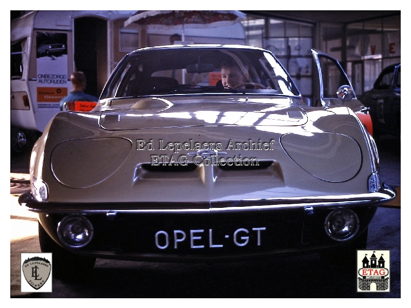 1969 Opel Ringbaan-Oost Opel GT (1) Voorkant