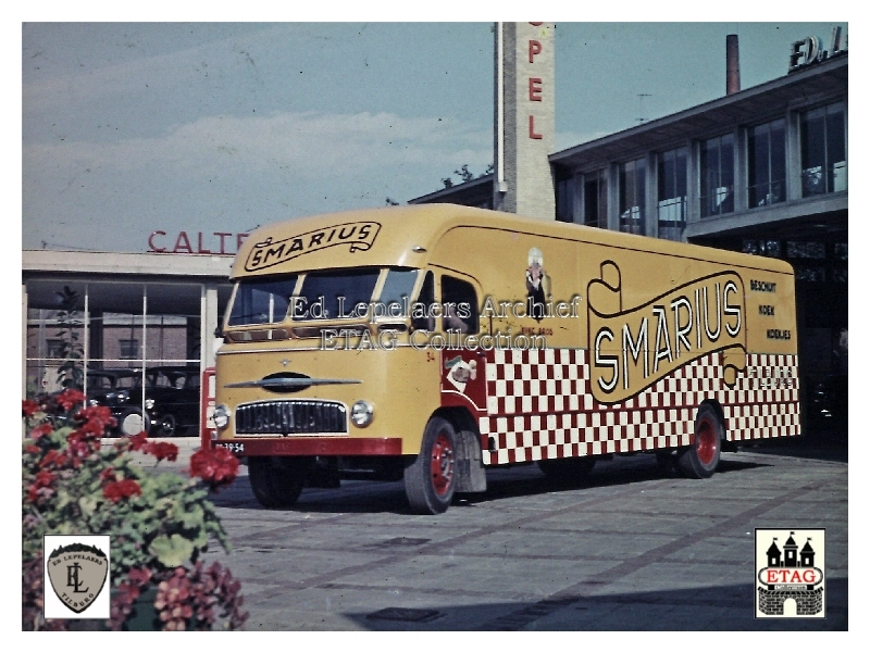 1958 Opel Vrachtwagen Smarius Broodfabriek