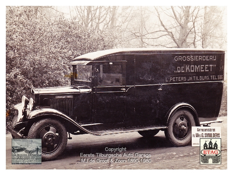 1931 Chevrolet Grossierderij ``De Komeet`` L. Peters Jr.