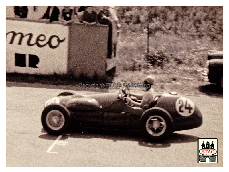 1953 Francorchamps HWM Paul Frere #24 Race