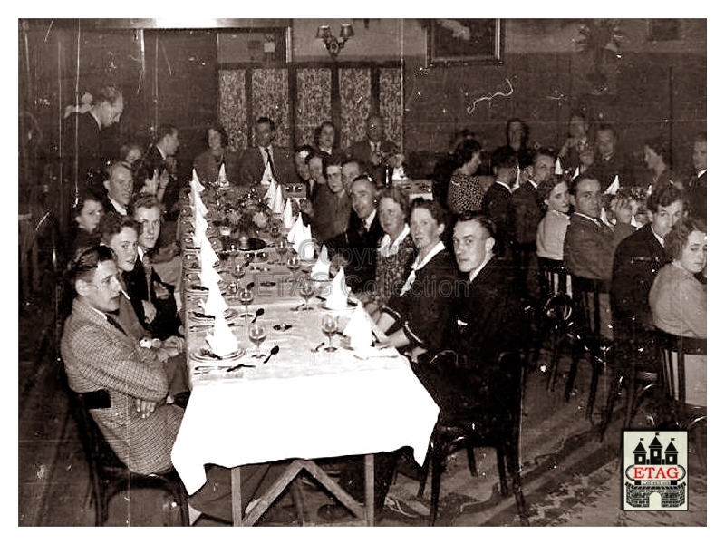 1939 Hotel Suisse Personeel diner