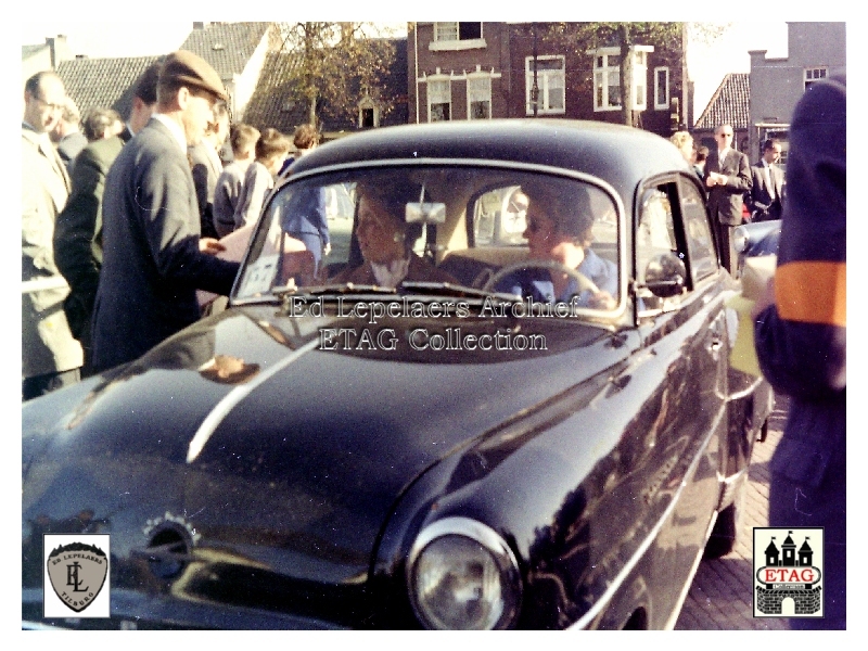 1958 Opel Piusplein Start Nr:137 Kleutelheil Sponsorrit