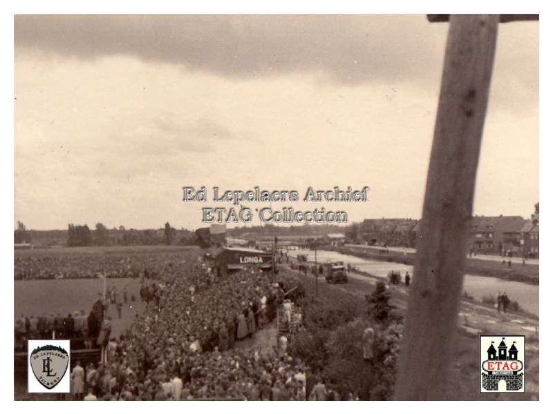 1946 Willem II Tilburg Longa Tribune wedstrijd