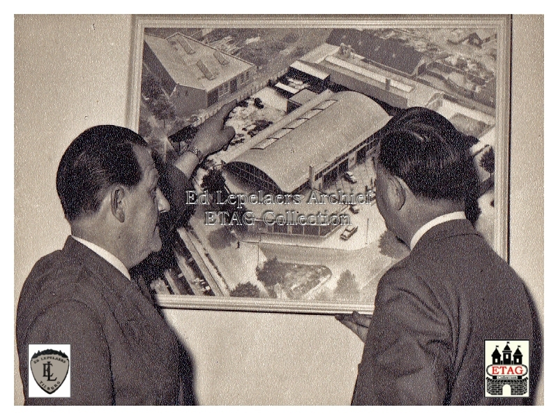 1954 Schilderij Ringbaan-Oost nieuwe pand