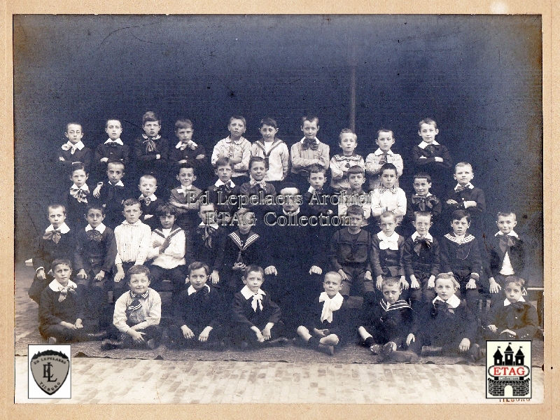 1910 Eduard Lepelaers St Antonius school foto