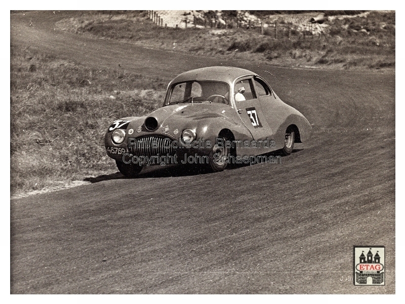 1951 Zandvoort Gatso Bernaards #37 (1) Race