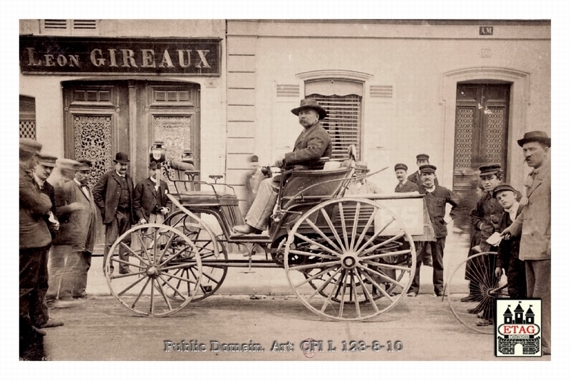 1894 Paris Rouen Benz Emile Roger #85.Finished 14th