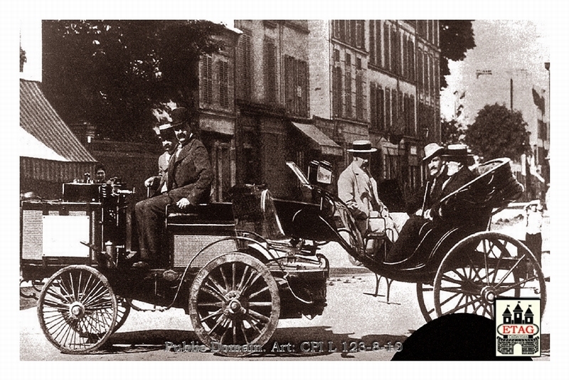 1894 Paris Rouen Dion Bouton Albert de Dion #4.Winner (1)