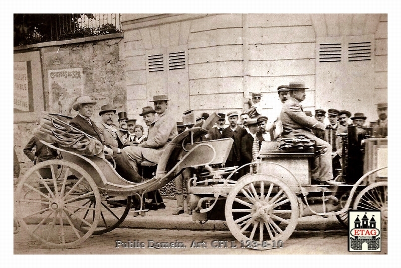 1894 Paris Rouen Dion Bouton Albert de Dion #4.Winner(2)