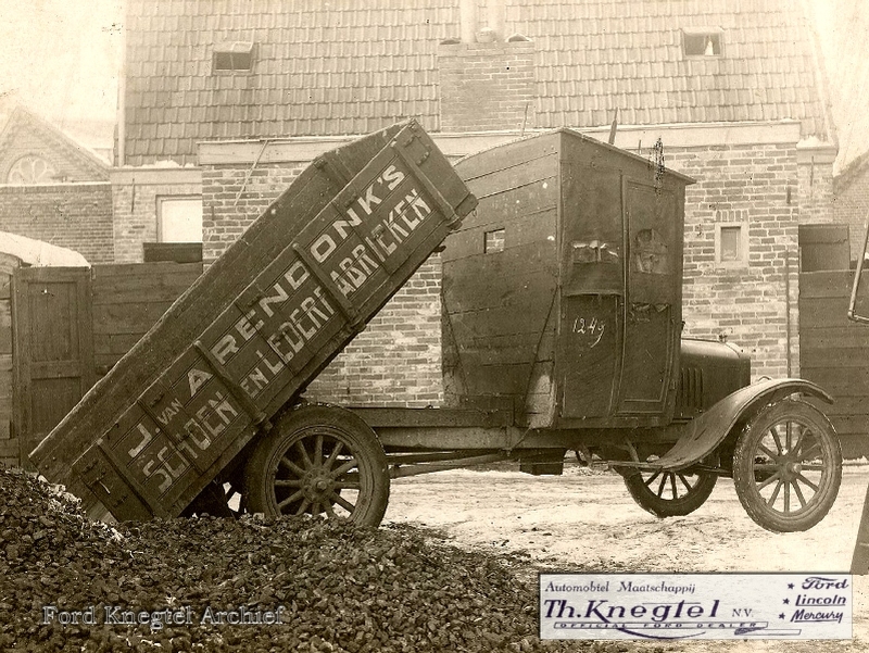 1922 Ford vrachtwagen Van Arendonk Schoenen & Leder