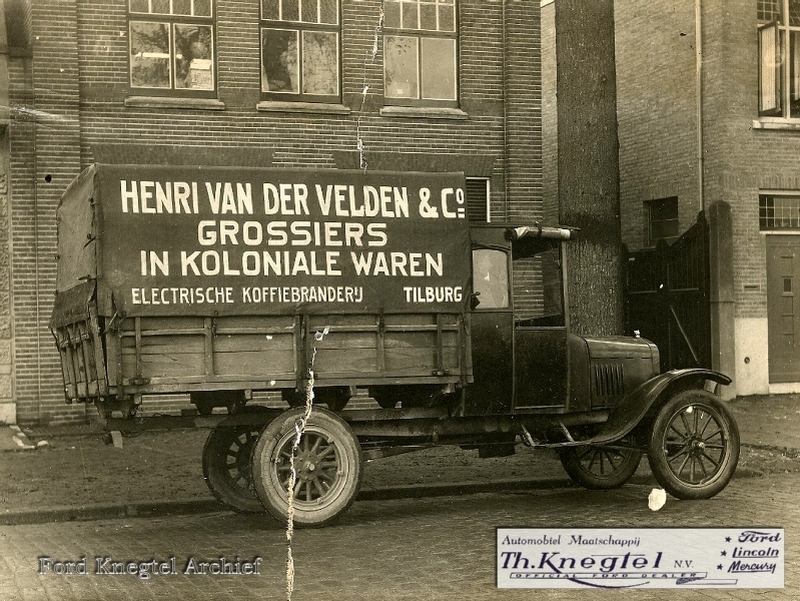1924 Ford Grossiers Henri vd Velden Bosscheweg Tilburg