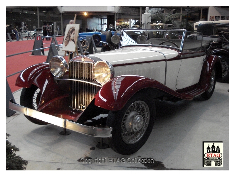 2012 Autoworld Museum 1933 Mercedes Type 370