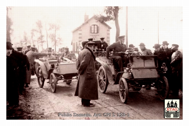 1898 Paris Bordeaux Mors Jenatzy #?. Pass Chantaloupe