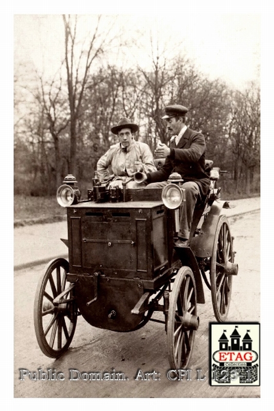 1898 Paris Bordeaux Panhard Leonce Girardot #?(2) In car
