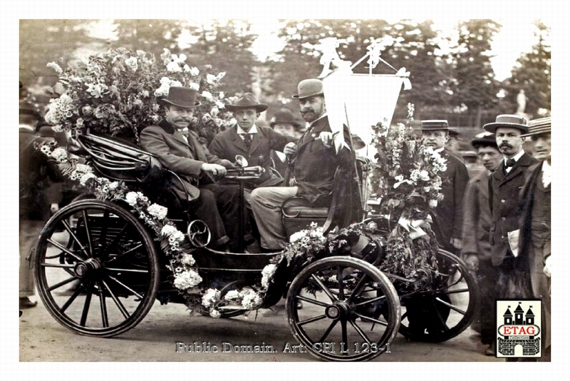 1898 Le Longchamps Fleuri Delahaye Baron van Zuylen