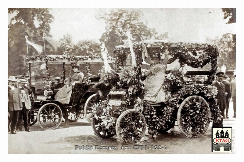 1898 Le Longchamps Fleuri Delahaye Mme Brouette