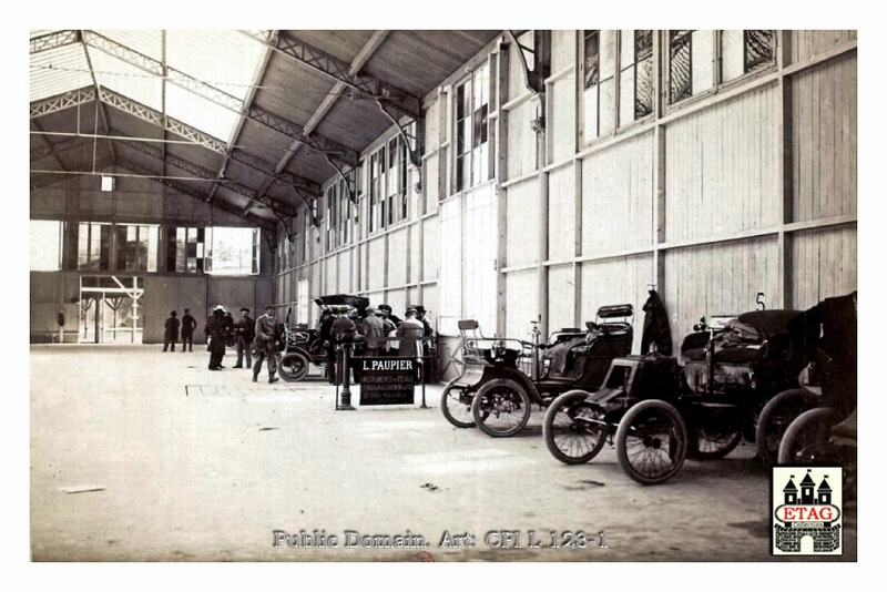 1899 Concours Voiture Delahaye. Garage