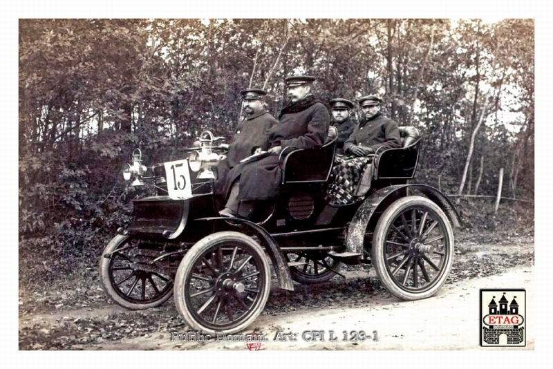 1900 Concours de Chanteloup Gobron Brillie #15 Paddock