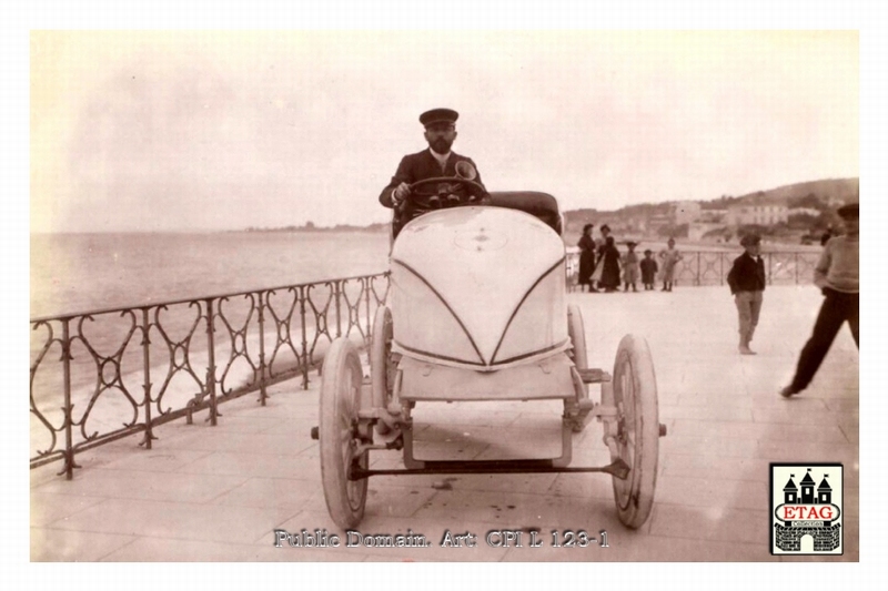 1902 La Turbie Serpollet Leon Serpollet #? In car (2)