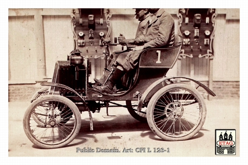 1899 Concours Voiture Renault Marcel Renault #1 In car