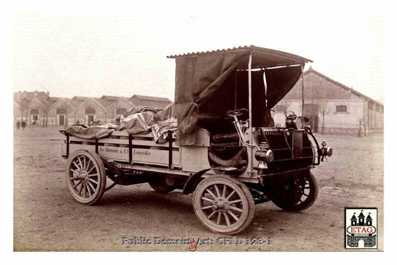 1902 Paris Monte Carlo Dietrich Letourneau #7 Truck Paddock