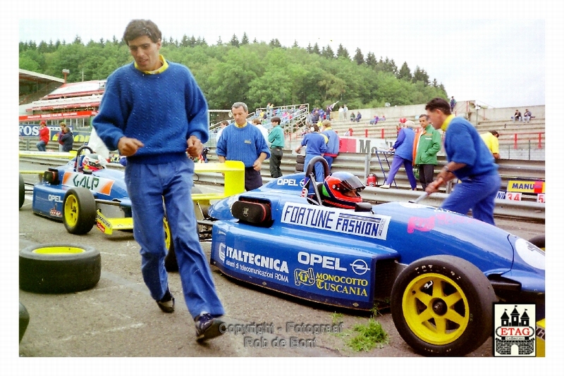 1993 Francorchamps Opel Lotus Driver? #1 Leaving pitlane