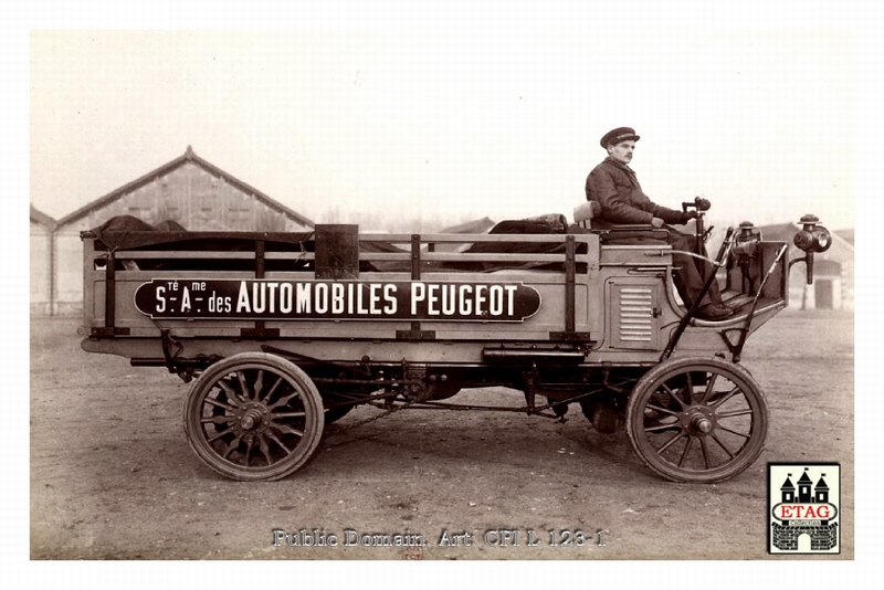 1902 Paris Monte Carlo Peugeot Truck #9