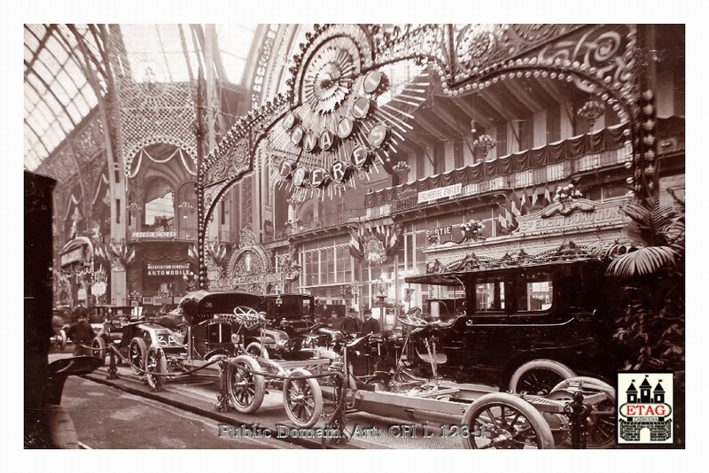 1906 Grand Palais Paris Renault Stand