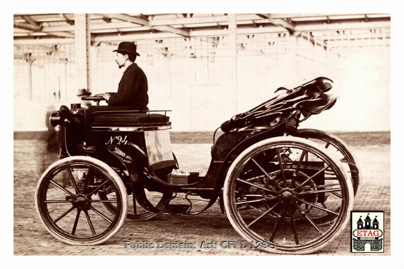 1898 Touring Club de France JeanTeaud Landaulette Electric