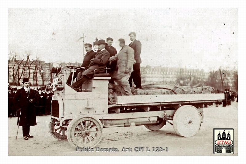 1906 Paris Marseille Berliet #20 Truck Start
