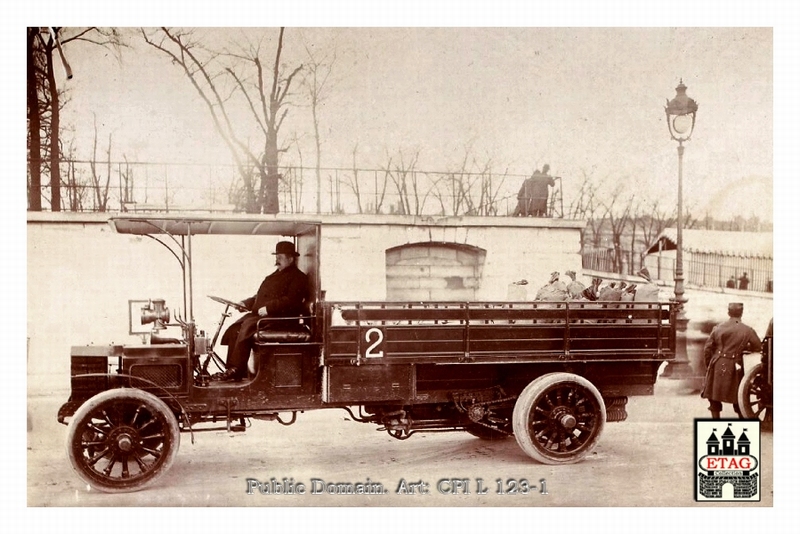 1906 Paris Marseille Darracq #2 Truck