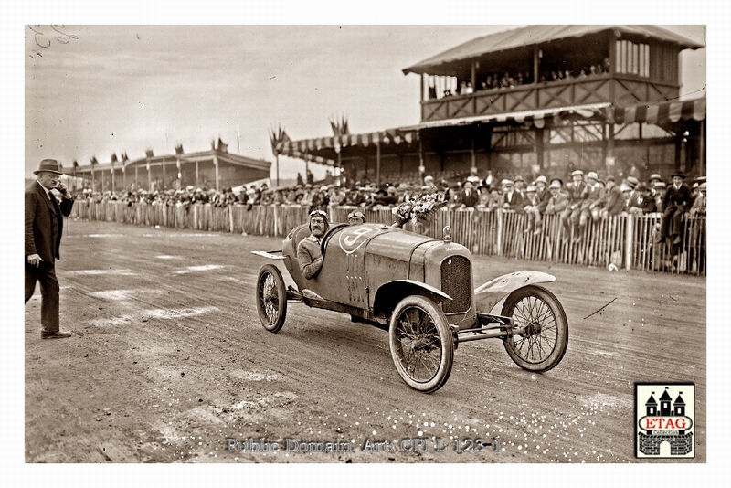 1921 Le Mans Salmson Andre Lombard #9 Winner 1st