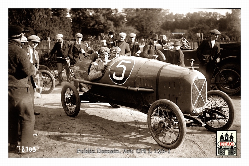 1922 Le Mans Salmson Ramon Bueno #5 Paddock Dnf12laps