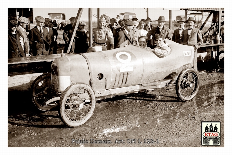 1923 Le Mans Salmson Robert Benoist #2 Pits 1st